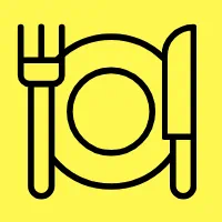 animierter Icon Mittagessen