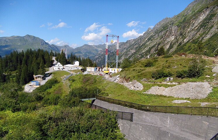 Baustelleneinrichtung Obervermuntwerk II