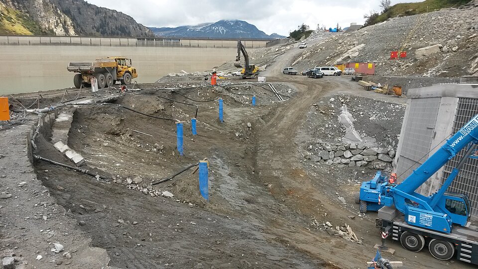 Baustelle Obervermuntwerk II