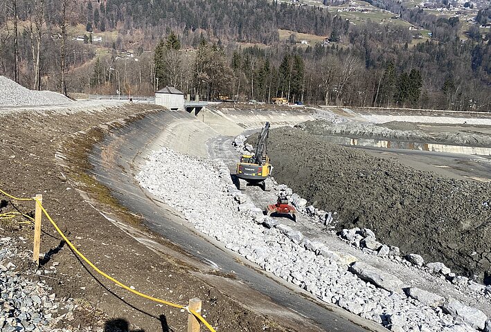 Baustelle Beckensanierung Rodundwerk I