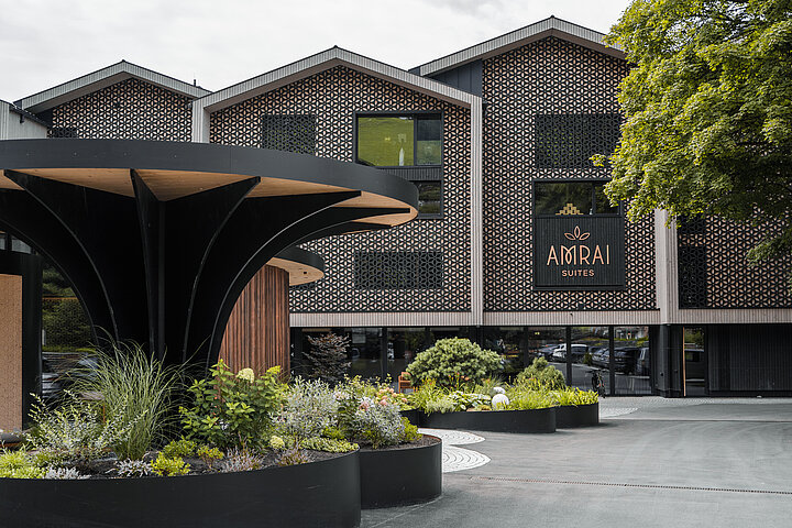 Außenansicht Hotel Amrai Suites