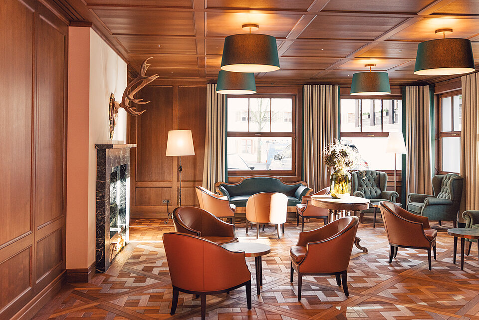 Posthotel Taube Schruns Lobby
